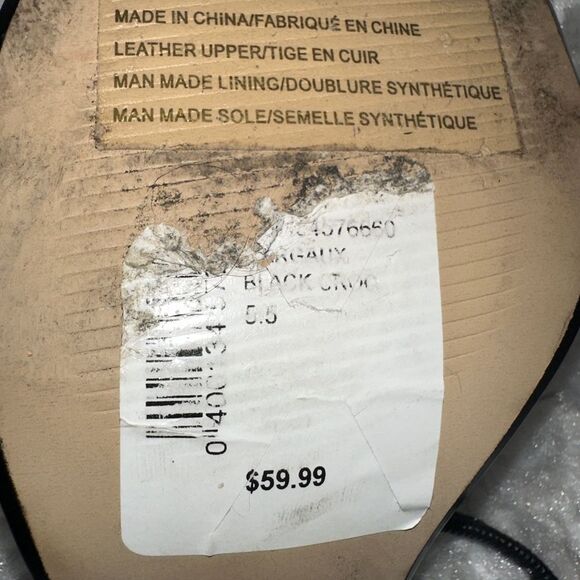 SAKS FIFTH AVENUE SANDAL WITH HEEL SIZE 5 1/2 Great Condition only worn few time - Picture 6 of 6